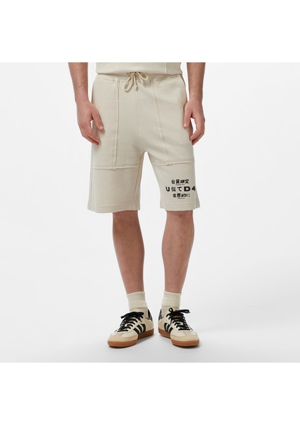 Unıted4 Erkek Krem Şort modelleri