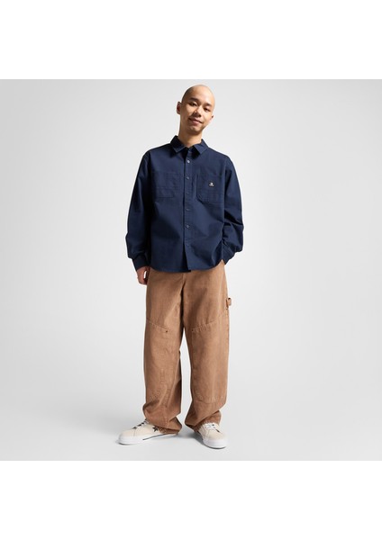 Classic Erkek Cepli Lacivert Gömlek modelleri