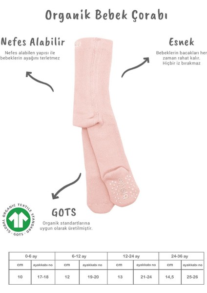 Bistyle Kaymaz Basic Külotlu Çorap 50501 Pembe fiyatları