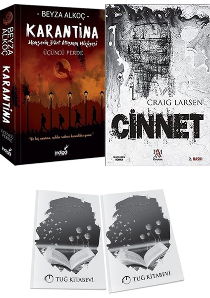 Cinnet ve Karantina 3 Beyza Alkoç 2li Set + Hediyeli