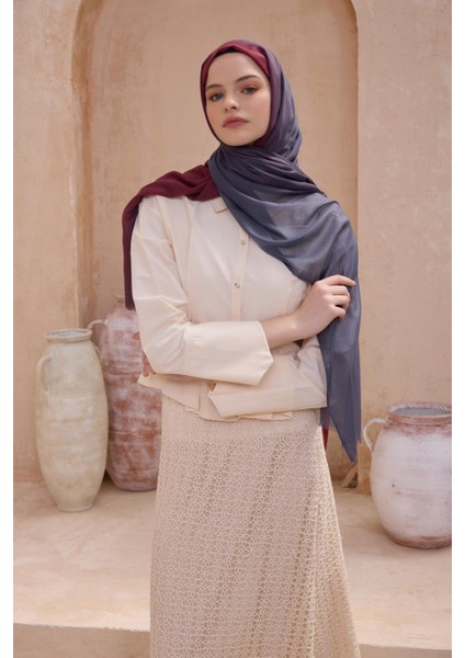 Fresh Degrade Desen Şal 1005 Mor Degrade Desen 49887 fiyatları