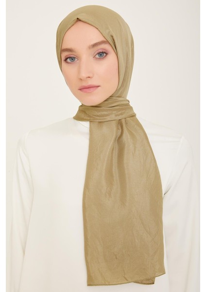 Fresh Berlin Şal 21 Çağla Yeşili Tek Renk 49961