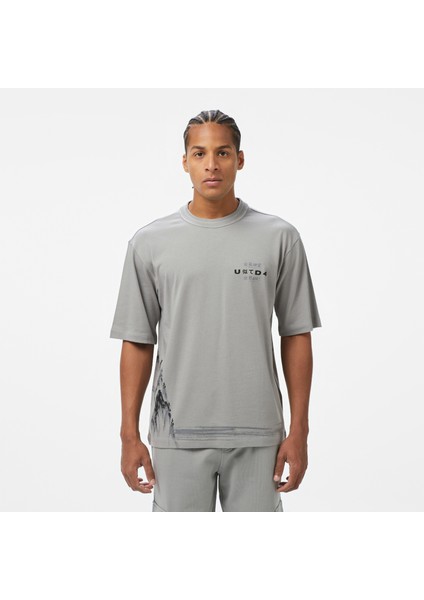 Unıted4 Erkek Gri Sweatshirt