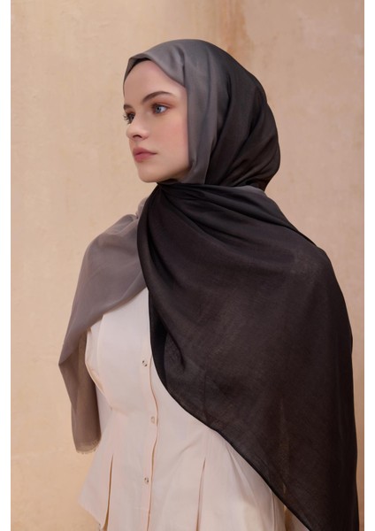 Fresh Degrade Desen Şal 1002 Siyah Degrade Desen 49884