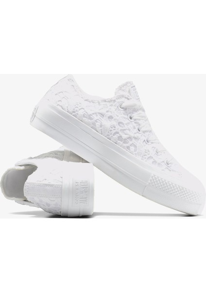 Chuck Taylor All Star Woven Unisex Beyaz Sneaker indirimleri