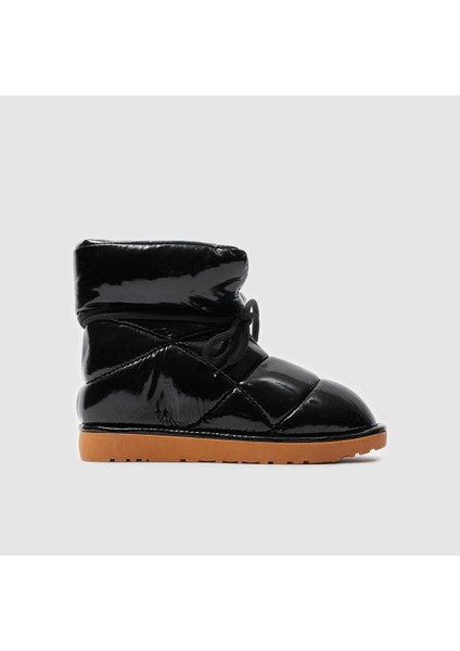 Kadın Casual Bot [060019], Siyah Rugan, 38