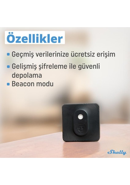 Blu H&t Siyah Bluetooth Sıcaklık ve Nem Sensörü indirimleri