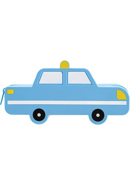 Ilköğretim Öğrencileri Için Karikatür Polis Arabası Kalem Çantası Kırtasiye Çantası (Yurt Dışından)