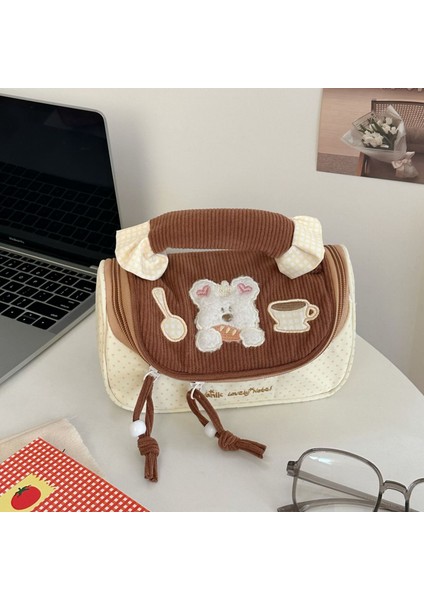 Kalem Çantası Kırtasiye Kutusu Öğrenci Büyük Kapasiteli Kalem Kutusu (Yurt Dışından)