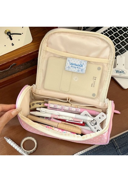 Kalem Çantası Kırtasiye Kutusu Öğrenci Büyük Kapasiteli Kalem Kutusu (Yurt Dışından) fiyatları