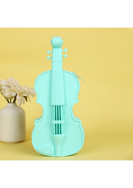 Çocuk Sevimli Kırtasiye Kutusu Çanta Keman Kalem Kutusu (Yurt Dışından)