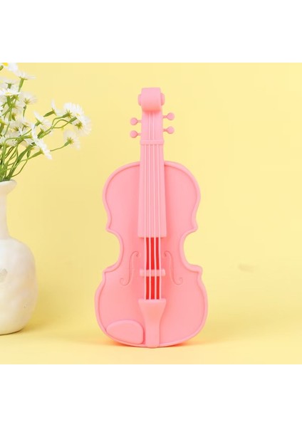 Çocuk Sevimli Kırtasiye Kutusu Çanta Keman Kalem Kutusu (Yurt Dışından)