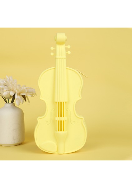 Çocuk Sevimli Kırtasiye Kutusu Çanta Keman Kalem Kutusu (Yurt Dışından)