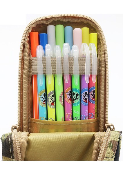 Kalem Kutusu Kamuflaj Öğrenci Saklama Kırtasiye Çantası (Yurt Dışından) modelleri