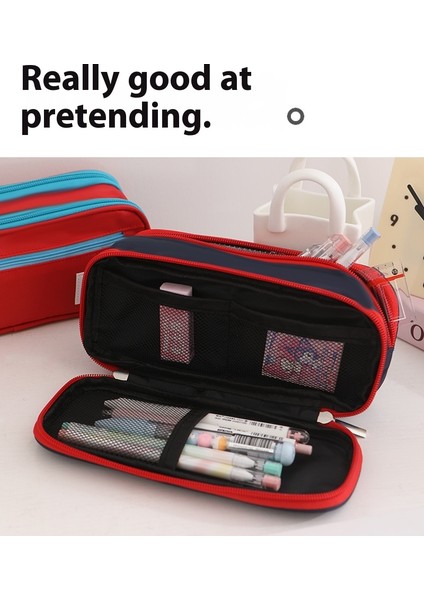 Büyük Kapasiteli Öğrenci Saklama Kırtasiye Çantası Kalem Kutusu (Yurt Dışından) modelleri