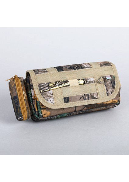 Kamuflaj Kırtasiye Çantası Büyük Kapasiteli Kalem Çantası (Yurt Dışından)