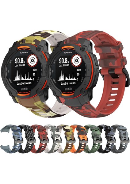 Garmin Instinct 3 Amoled / Solar 45 mm Için Silikon Kayış (Yurt Dışından) indirimleri