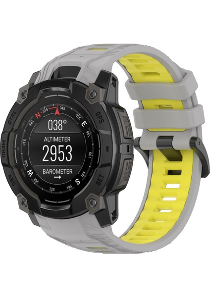 Garmin Instinct 3 Amoled / Solar 45MM Silikon Kayış (Yurt Dışından)