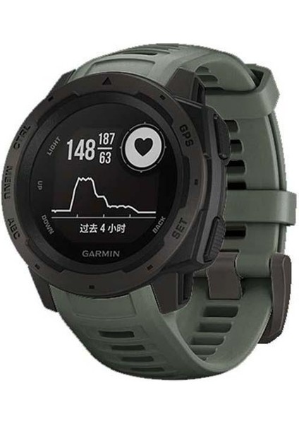 Silikon Saat Kayışı Garmin Instinct 22MM Için (Yurt Dışından)