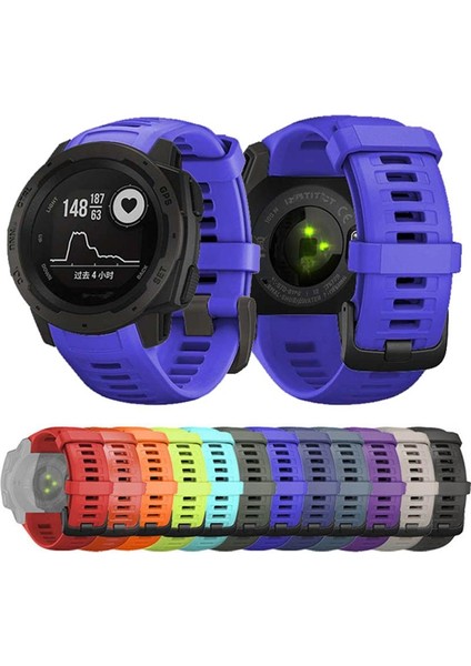 Silikon Saat Kayışı Garmin Instinct 22MM Için (Yurt Dışından) indirimleri