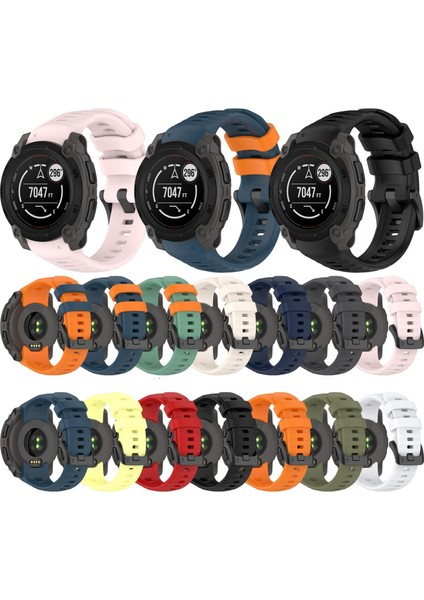 Garmin Instinct E 45MM Için Silikon Saat Kayışı (Yurt Dışından) indirimleri