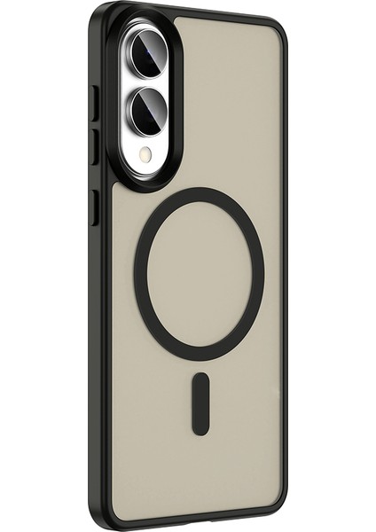 Galaxy S25 Edge Kılıf M-Safe Şarj Özellikli Mat Arka Yüzey Nvg Sio Kapak - Lacivert indirimleri