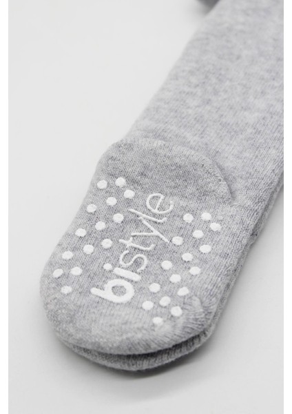 Bistyle Kaymaz Basic Külotlu Çorap 50501 Gri modelleri