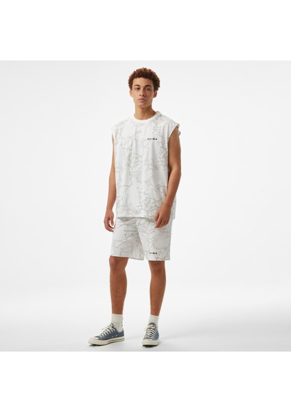 Unıted4 Erkek Krem Şort