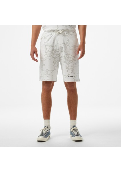 Unıted4 Erkek Krem Şort modelleri