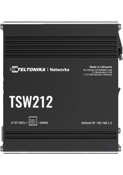 TSW212 10PORT (8ge+2sfp) Managed L2 Endüstriyel Switch