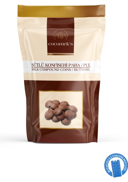 Sütlü Para Pul Konfiseri Çikolata 2.5 kg