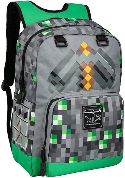 (Style2) Minecraft Okul Çantaları Laptop Çantası Rahat Sırt Çantası (Yurt Dışından)