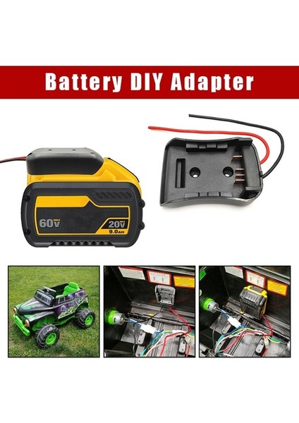 Dewalt Flexvolt 60V Max Dock Güç Konnektörü Için Pil Adaptörü 12 Kalibre 54 (Yurt Dışından) indirimleri