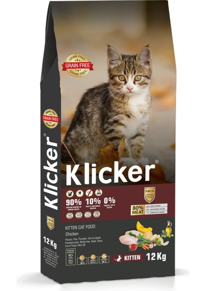 Yavru Kedi Maması Tavuklu 12 kg