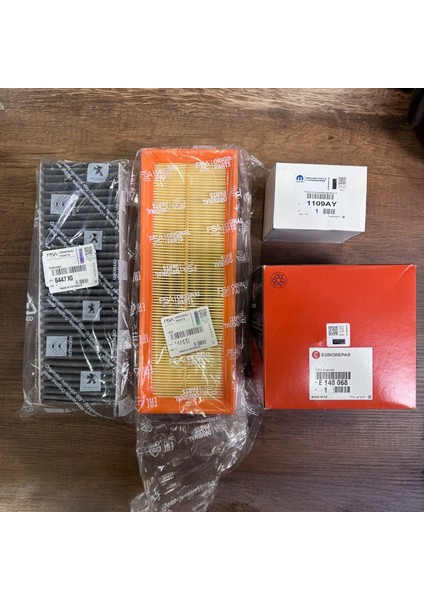 Peugeot 5008 1.6 Hdı Euro4 Dv6 Filtre Bakım Seti (Mazot Filtreli) 4lü