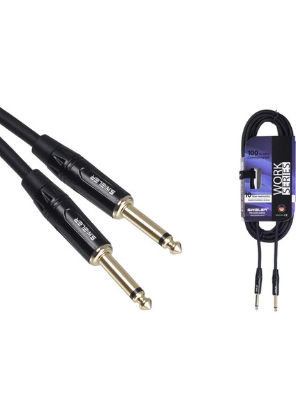 S.wıeler 6.3 mm Mono - 6.3 mm Mono Kablo 5mt. Smm-5m