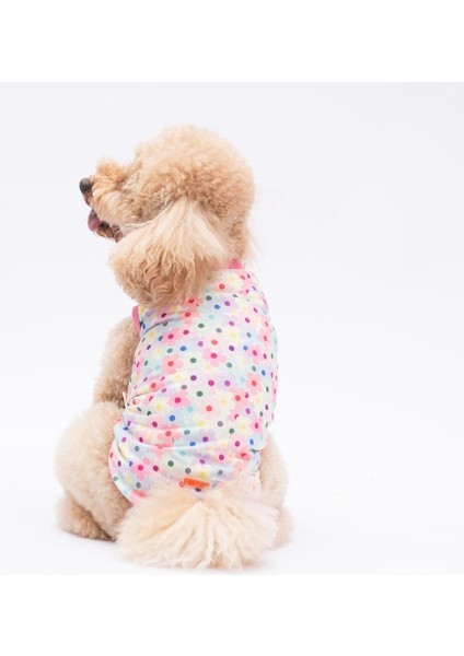 Spring Flowers Kedi Köpek Tişörtü - Kedi Köpek Kıyafeti