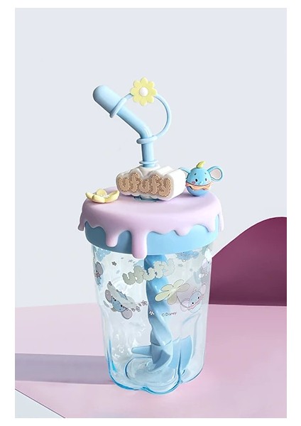 Disney Lisanslı Ufufy Serisi Karıştırmalı Pipetli Bardak
