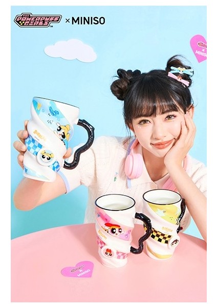 Powerpuff Girls Lisanslı Spiral Seramik Bardak 440ML (Blossom) indirimleri