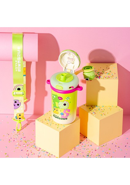 Baby Dinosaur Termos Yeşil 450 ml fırsatları
