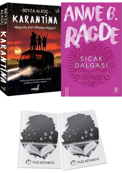 Sıcak Dalgası: Neshov Üçlemesi 3. Kitap ve Karantina 1 Beyza Alkoç 2li Set + Hediyeli