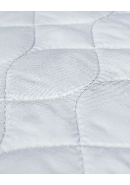 Eleta Kapitoneli Tek Kişilik Yatak Alezi - Beyaz modelleri