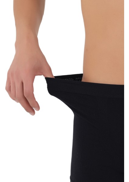 Erkek 3'lü Dikşsiz Mikro Fiber Boxer Seti – Rahat Bel Lastiği Likralı modelleri