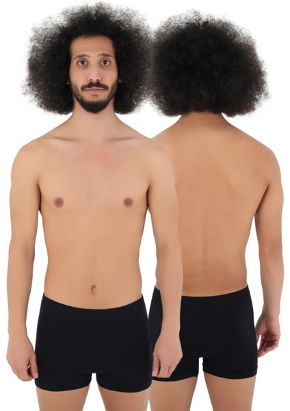 Erkek Dikşsiz Mikro Fiber Boxer – Rahat Bel Lastiği Likralı
