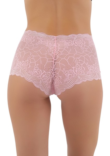 Kadın Transparan Dantelli Tanga Şort Külot modelleri