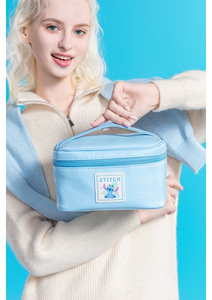 Disney Lilo&stitch Lisanslı Saplı Kozmetik Çantası modelleri