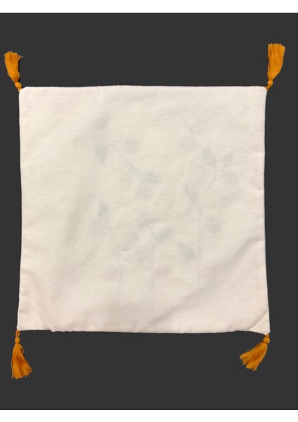 Nakışlı Püsküllü Dekoratif Kırlent Kılıfı Takımı (4 Parça - 43x43 cm) NKK005 modelleri