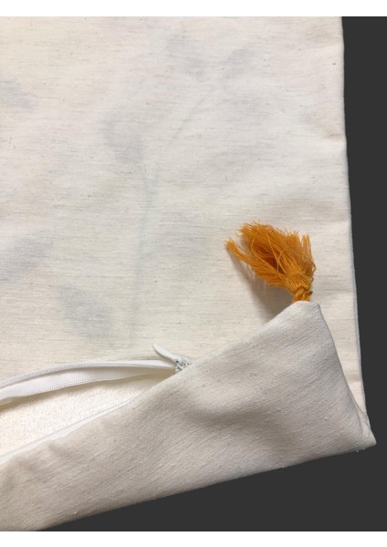 Nakışlı Püsküllü Dekoratif Kırlent Kılıfı Takımı (4 Parça - 43x43 cm) NKK005 fırsatları