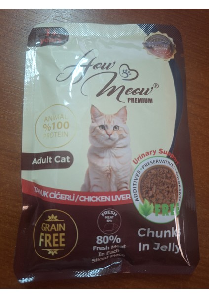 Kedi Pouch Tavuk Ciğerli