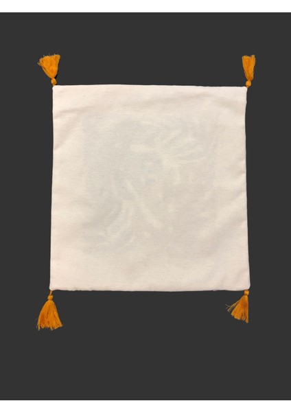 Nakışlı Püsküllü Dekoratif Kırlent Kılıfı Takımı (4 Parça - 43x43 cm) NKK004 modelleri